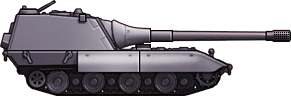 Sideview of StuG E-100